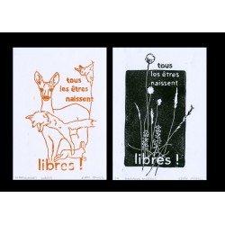 Tous les êtres naissent libres