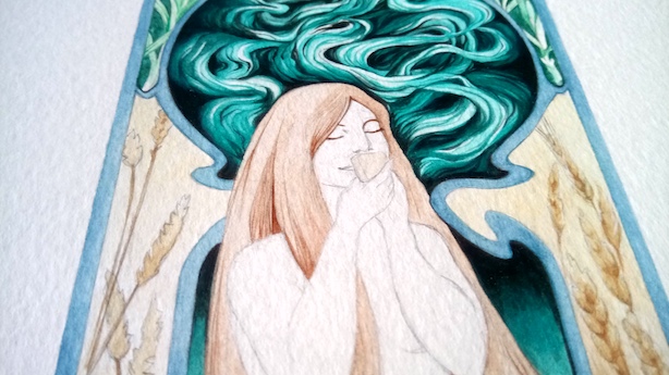 Première version de l'illustration - Erreurs, refaire, recommencer, progresser